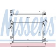 Radiator, engine cooling