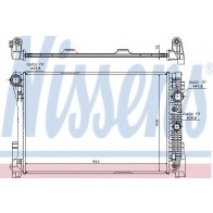 Radiator, engine cooling