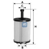 OIL FILTER AUDI A4 CARTRIDGE 2.0 TDI 11>/A5 2.0 TDI 09>/Q5 2.0 TDI 12>