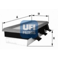 AIR FILTER RENAULT KANGOO 98> 1.9D 99>