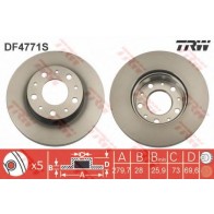 BRAKE DISC FIAT DUCATO 06> FRONT L/R