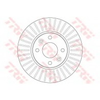 BRAKE DISC RENAULT KANGOO 08> FRONT L/R