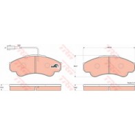 BRAKE PADS FIAT DUCATO 02> FRONT