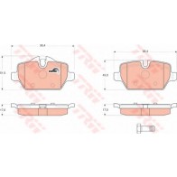 BRAKE PADS BMW 3 E90 REAR
