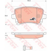BRAKE PADS AUDI A4 REAR