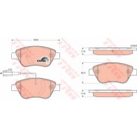 BRAKE PADS FIAT 500 07> FRONT