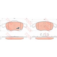 BRAKE PADS CITROEN BERLINGO 08> FRONT