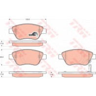 BRAKE PADS FIAT DOBLO 00> FRONT