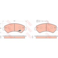 BRAKE PADS FIAT DUCATO 06> FRONT