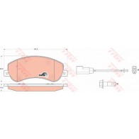 BRAKE PADS FORD TRANSIT 06> FRONT