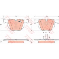 BRAKE PADS BMW X5 E70 REAR