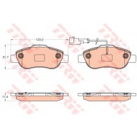 BRAKE PADS FIAT PANDA 12> FRONT