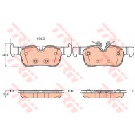 BRAKE PADS BMW 2 F45 REAR