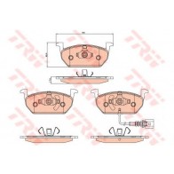 BRAKE PADS VW GOLF FRONT