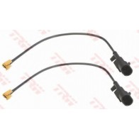 Warning Contact, brake pad wear