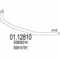 EXHAUST PIPE IVECO DAILY 90> 2.5 TDI