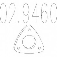 EXHAUST PIPE GASKET FIAT CINQUE / SEICENTO FRONT 0.9