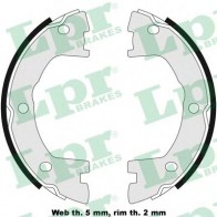 BRAKE SHOES IVECO DAILY 06> REAR