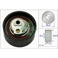 Tensioner Pulley, timing belt