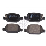 BRAKE PADS FIAT 500 07> REAR WITHOUT SENSOR