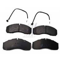 BRAKE PADS IVECO DAILY 00> FRONT 2-SENSORS 60/65C13