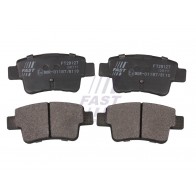BRAKE PADS FIAT PUNTO GRANDE 05> REAR WITHOUT SENSOR 1.2/1.4 8V