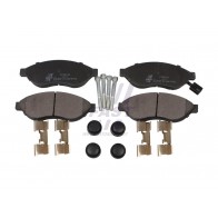 BRAKE PADS FIAT DUCATO 06> FRONT 1-SENSOR 12/15/17Q LIGHT