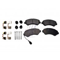 BRAKE PADS FIAT DUCATO 06> FRONT 1-SENSOR 17Q HEAVY