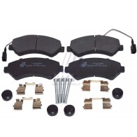 BRAKE PADS FIAT DUCATO 06> FRONT 2-SENSORS 17Q HEAVY 11>