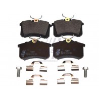 BRAKE PADS CITROEN BERLINGO 96> REAR WITHOUT SENSOR