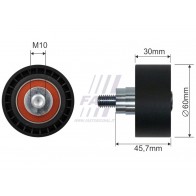 MICRO BELT TENSIONER FIAT SCUDO 07> PULLEY 1.6 D