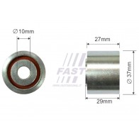 MICRO BELT TENSIONER FIAT SCUDO / ULYSSE 95> PULLEY 1.9 D