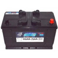 BATTERY - 110AH 750A 345X175X240 IVECO