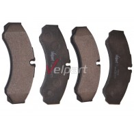 BRAKE PADS IVECO DAILY 00> FRONT WITHOUT SENSOR 29L / 35C / 35S / 40C / 50C