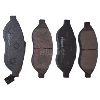 BRAKE PADS FIAT DUCATO 02> FRONT 1-SENSOR 12/15/17Q LIGHT