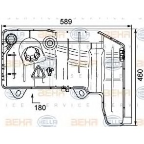 EXPANSION TANK IVECO STRALIS --> OR 5802411213