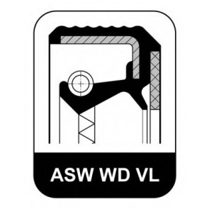 Shaft Seal, differential; Seal Ring