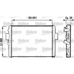 RADIATOR IVECO DAILY 90> 2.8 TD