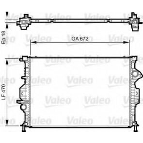 Radiator, engine cooling