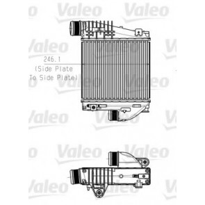 Intercooler, charger