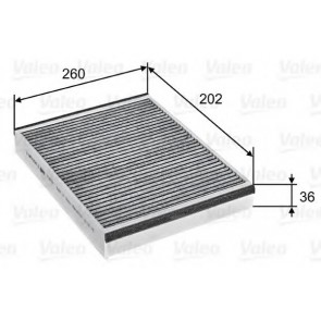 Filter, interior air