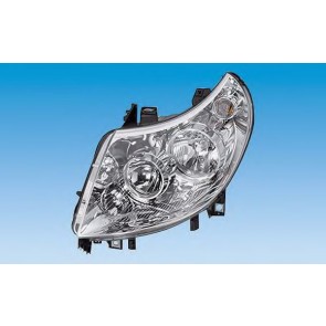 HEADLIGHT FIAT DUCATO 06> H7+H1 LEFT ELECTRIC ADJUSTMENT >10 S.TYP 8-PIN