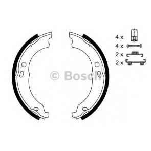 Brake Shoe Set, parking brake