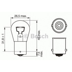 Bulb, indicator; Bulb, stop light; Bulb, rear fog light; Bulb, reverse light; Bulb, tail light; Bulb, interior light; Bulb, auxiliary stop light; Bulb, fog-/taillight