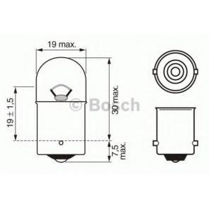 Bulb, indicator; Bulb, licence plate light; Bulb, reverse light; Bulb, tail light; Bulb, interior light; Bulb, park-/position light; Bulb, outline lamp; Bulb, auxiliary stop light