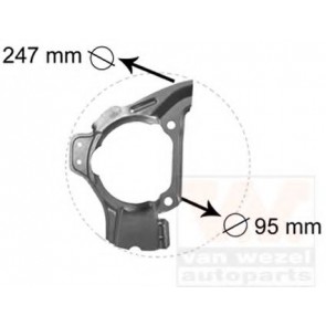 Splash Panel, brake disc