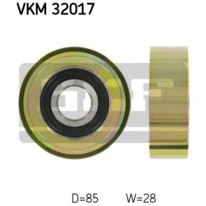 Deflection/Guide Pulley, v-ribbed belt