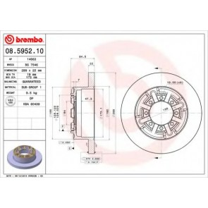 BRAKE DISC IVECO DAILY 06> REAR L/R