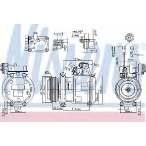 Compressor, air conditioning