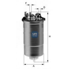 FUEL FILTER VW POLO 1.9TDI 03>